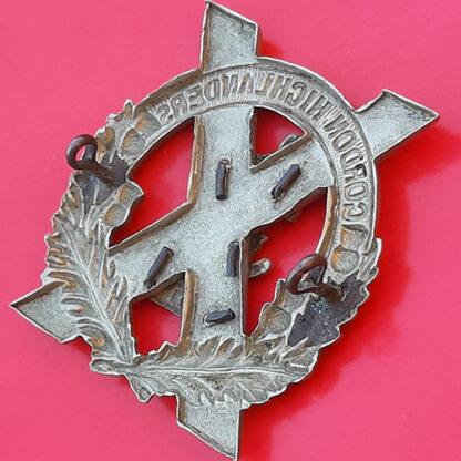 The Gordon Highlanders - White Metal Waist Belt Badge - Image 2