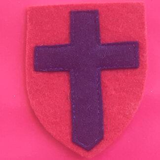 HQ Troops 21st Army Group - Woven Cloth Formation Sign