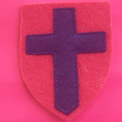 HQ Troops 21st Army Group - Woven Cloth Formation Sign