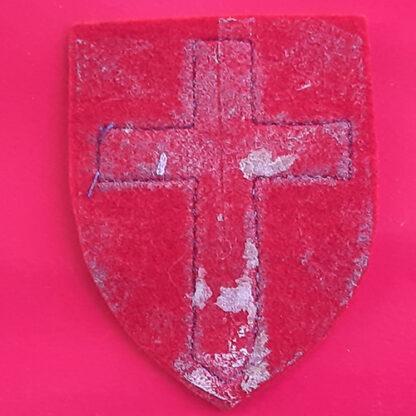 HQ Troops 21st Army Group - Woven Cloth Formation Sign - Image 2
