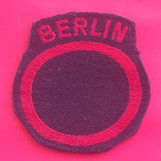 British Troops Berlin - Woven Cloth Formation Badge