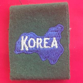 The United Nations - Slip On Cloth Shoulder Badge For Korea