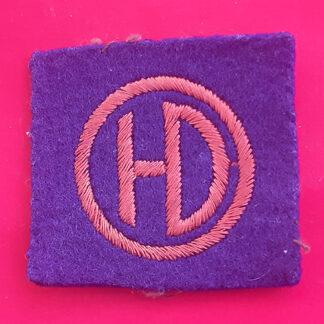 The 51st Highland Division - Woven Cloth Formation Badge