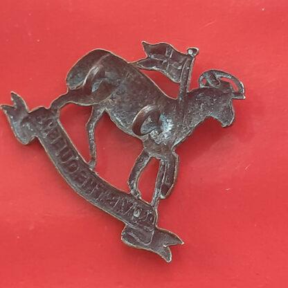 The 2nd Volunteer Battalion The Queen's Regiment - Gilding Metal Cap Badge - Image 2