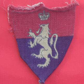 Headquarters Middle Eastern Forces - Printed Cloth Cap Badge