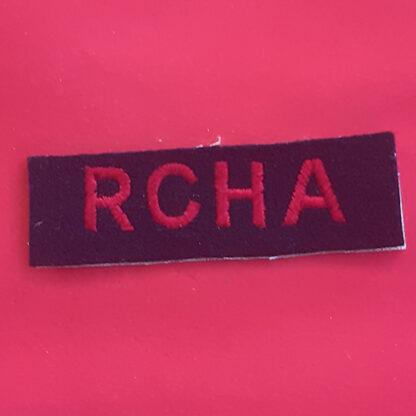 (Canada) The Royal Canadian Horse Artillery - Cloth Shoulder Title