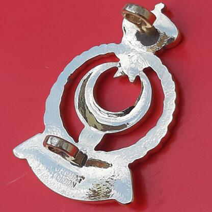 (Libya) Army - Gold Anodised Collar Badge - Image 2