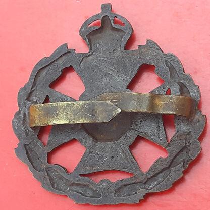 The 17th London Battalion (Poplar & Stepney Rifles) - Officer's Service Dress Cap Badge - Image 2