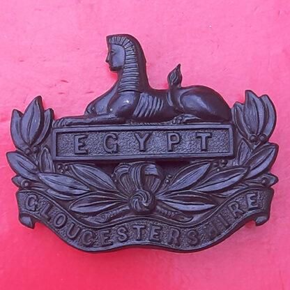 The Gloucestershire Regiment - Officer's Service Dress Cap Badge
