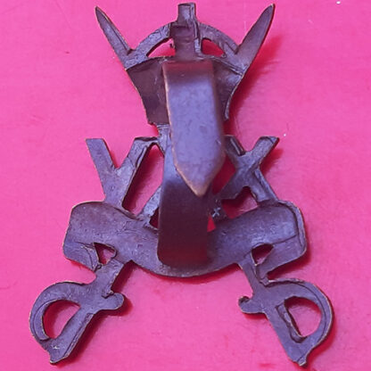 The 25th Dragoons - Officer's Service Dress Cap Badge - Image 2