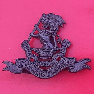 The Duke Of Wellington's Regiment - Officer's Service Dress Cap Badge