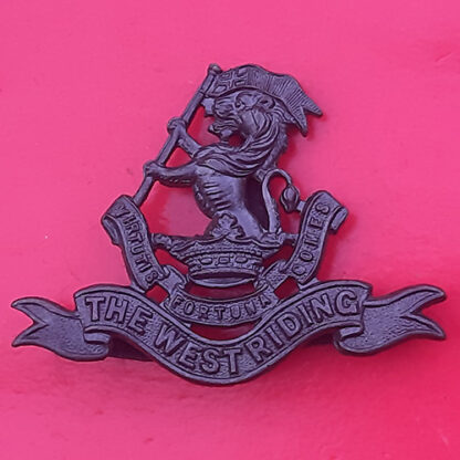 The Duke Of Wellington's Regiment - Officer's Service Dress Cap Badge