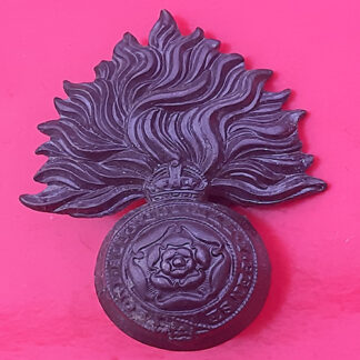Royal Regiment Of Fusiliers - Officer's Bronze Service Dress Cap Badge