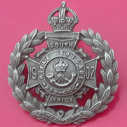 17th County Of London Battalion - Officer's Silver Field Service Cap Badge