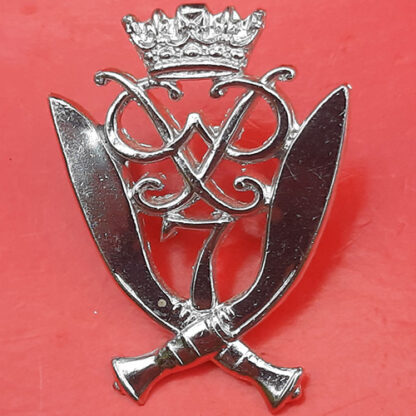 The 7th Duke Of Edinburgh's Own Gurkha Rifles - Silver Anodised Cap Badge