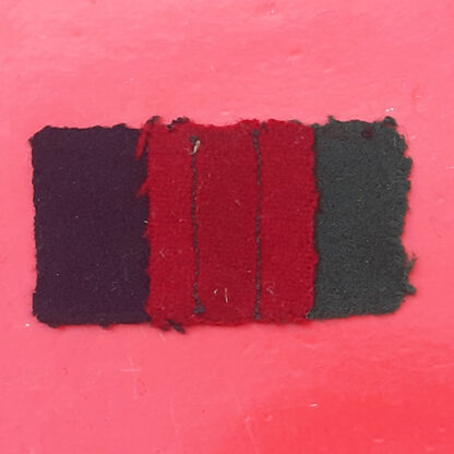 15th Battalion The Queen's Royal (West Surrey) Regiment - Cloth Regimental Flash - Image 2