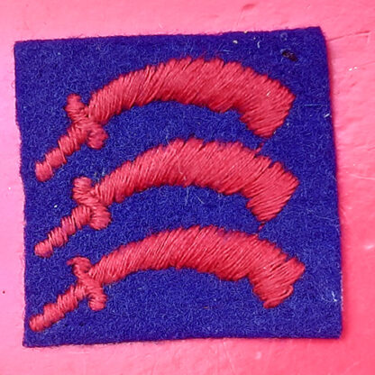 The 28th (Essex) Searchlight Regiment RoyaL Artillery - Cloth Formation Badge