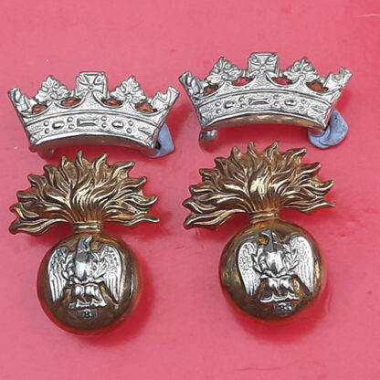 The Royal Irish Fusiliers - Officer's Collar Badges