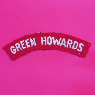 The Green Howards - Woven Cloth Shoulder Title