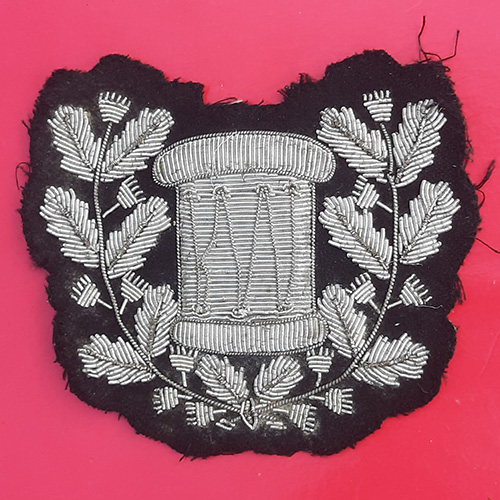 Drummer's Cloth Bullion Sleeve Badge