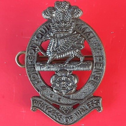 The Princess Of Wales's Royal Regiment - Bronzed Cap Badge
