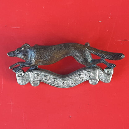The East Riding Yeomanry - Bi-Metal Cap Badge