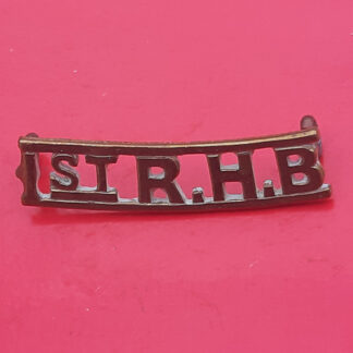 (South Africa) The 1st Railways & Harbours Brigade - Gilding Metal Shoulder Title