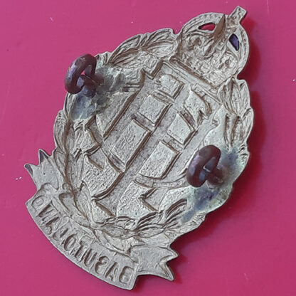 Basutoland High Commission Territories Corps - King's Crown Gilding Metal Cap Badge - Image 2