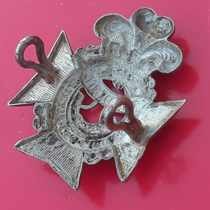 (South Africa) Cape Peninsula Rifles - Officer's Silvered Cap Badge - Image 2