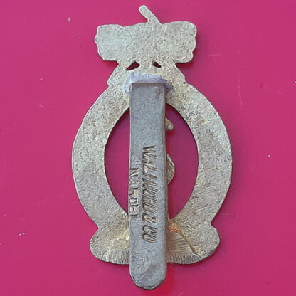 East African Medical Corps - Sand Cast Gilding Metal Cap Badge - Image 2