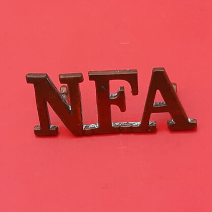 (South Africa) Natal Field Artillery - Gilding Metal Shoulder Title