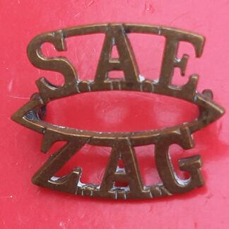 (South Africa) South Africa Engineers - Gilding Metal Shoulder Title
