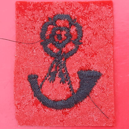 573rd (Mixed) Heavy Anti-Aircraft Regiment Royal Artillery - Woven Cloth Formation Sign - Image 2