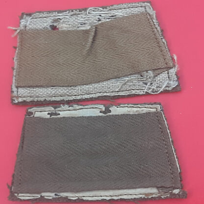 Durham Light Infantry - WW1 Cloth Slip On Shoulder Titles - Image 2