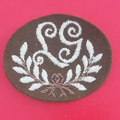 Light Machine Gunner - Cloth Trade Badge