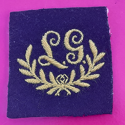 Lewis Gunner - Cloth Trade Badge