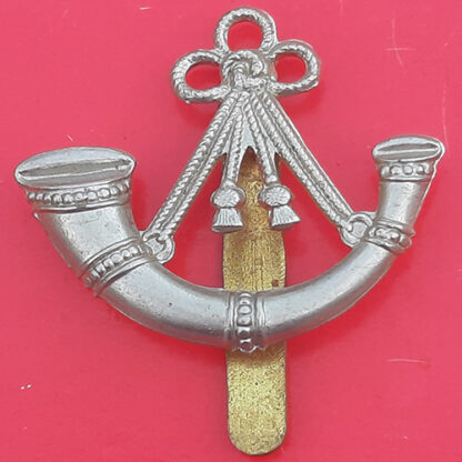 The Oxfordshire & Buckinghamshire Regiment  - White Metal Beret Badge