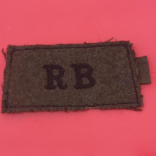 The Rifle Brigade - Cloth Slip On Shoulder Title