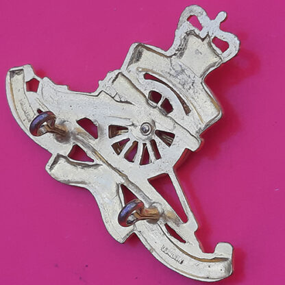 The Honourable Artillery Company - Queen's Crown Officer's Gilt Cap Badge - Image 2
