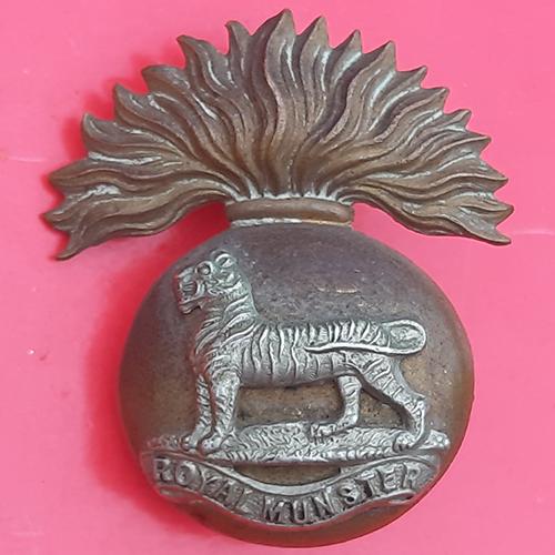The Royal Munster Fusiliers – Edwardian Cap Badge – Steady The Buffs ...