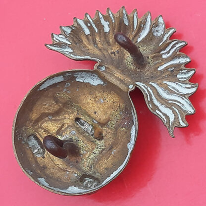 The Royal Munster Fusiliers - Edwardian Cap Badge - Image 2