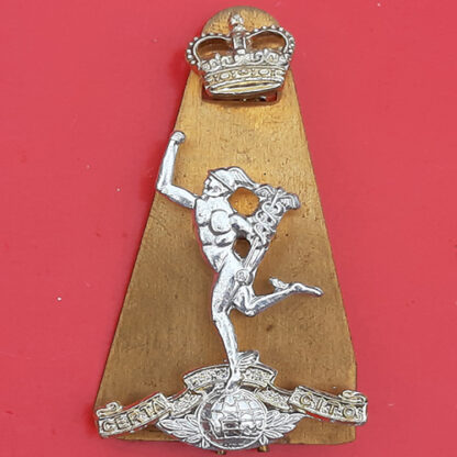 The Royal Corps Of Signals - Gold & Silver Anodised Cap Badge