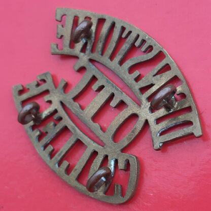 Denstone College Officer Training Corps - Gilding Metal Shoulder Title - Image 2