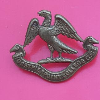 Hurstpierpoint College Combined Cadet Force - Gilding Metal Cap Badge