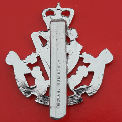 8th (Irish) Battalion The King's Regiment Liverpool - Silver Anodised Cap Badge - Image 2