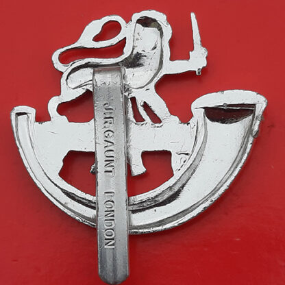 The Herefordshire Light Infantry - Silver Anodised Cap Badge - Image 2