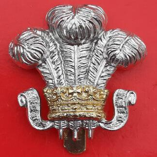 The Wiltshire Yeomanry - Gold And Silver Anodised Cap Badge