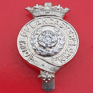 The Duke Of Lancaster's Own Yeomanry - Gold And Silver Anodised Cap Badge