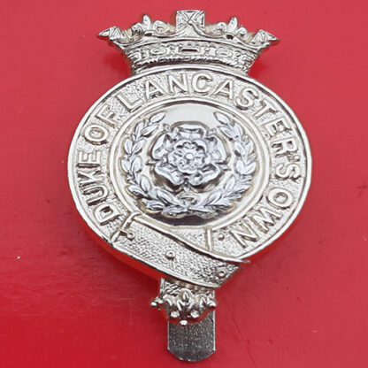 The Duke Of Lancaster's Own Yeomanry - Gold And Silver Anodised Cap Badge