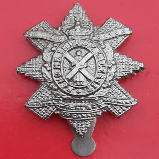 (Canada) The Royal Highland Regiment Of Canada (Black Watch) - Queen's Crown Cap Badge